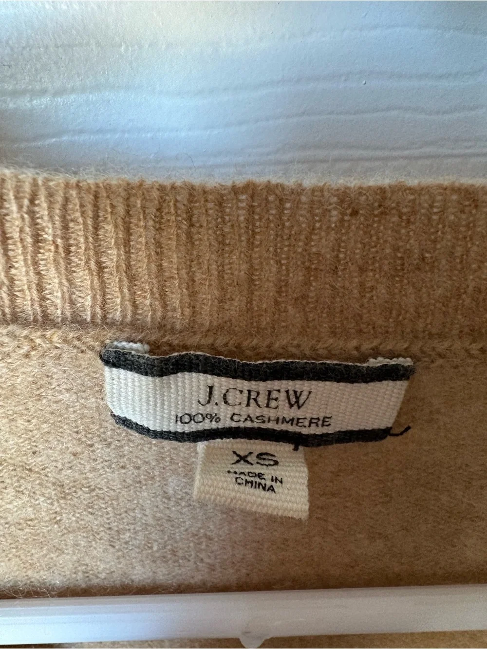 J. Crew Cashmere V Neck Sweater